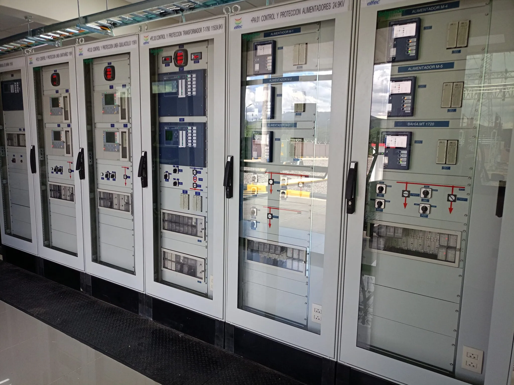 Diseño y Suministro de Tableros de Control y Protección para la Subestación de 115 kV Viloma — ELFEC